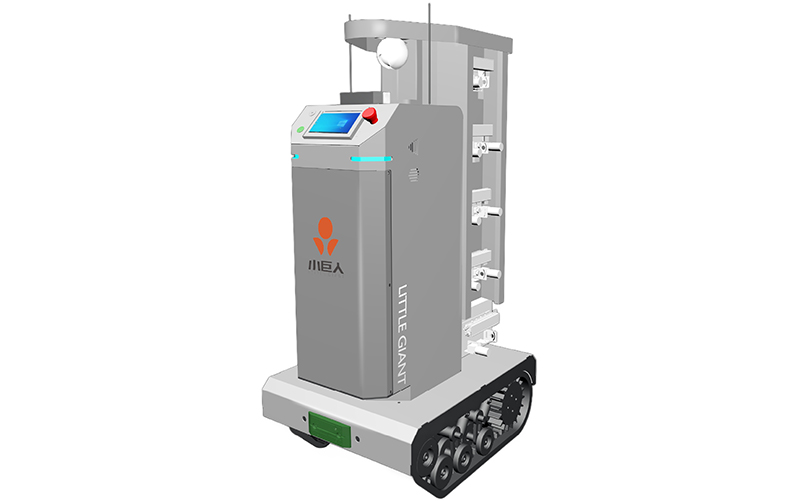 Робот для проверки домашней птицы и яиц с искусственным интеллектом LG590