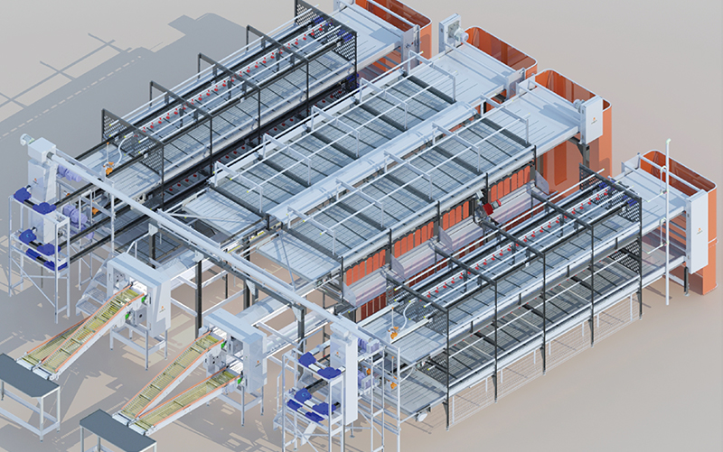 Система содержания в вольерах без клеток