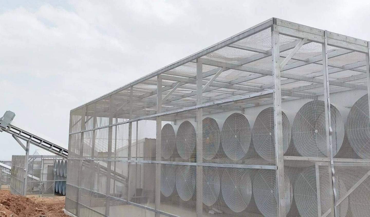 8 курятников из стальных конструкций Полностью завершены! Посмотрите на 